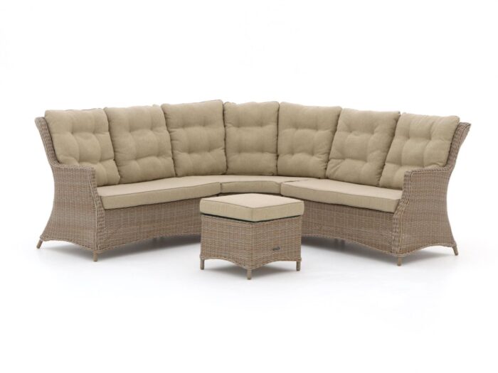 Intenso Furniture Intenso Milano hoek loungeset 4-delig Laagste prijsgarantie! – Taupe