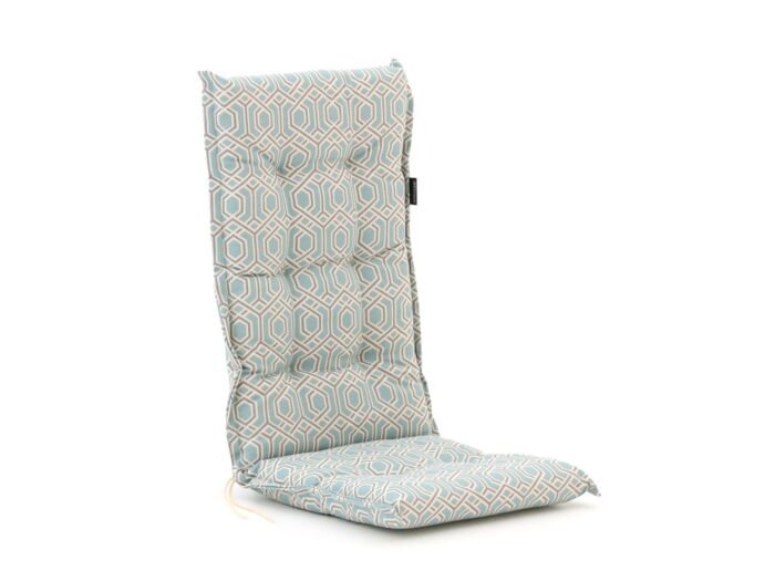 Madison tuinkussen hoge rug 123x50cm Laagste prijsgarantie! – Blauw