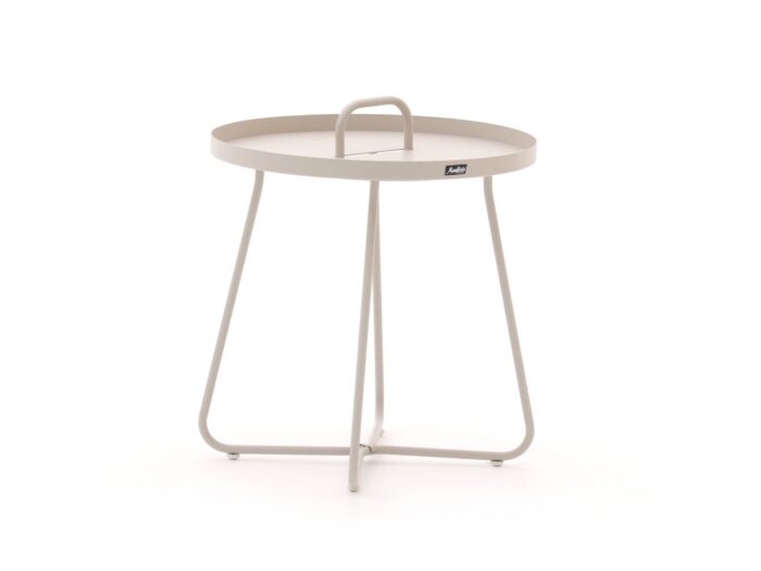 Manifesto Furniture Manifesto Pito bijzet tuintafel ø 50cm (h:55cm) Laagste prijsgarantie! – Taupe