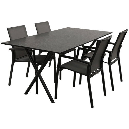 Buitengewoon de boet Diningset Sutherland Colmar