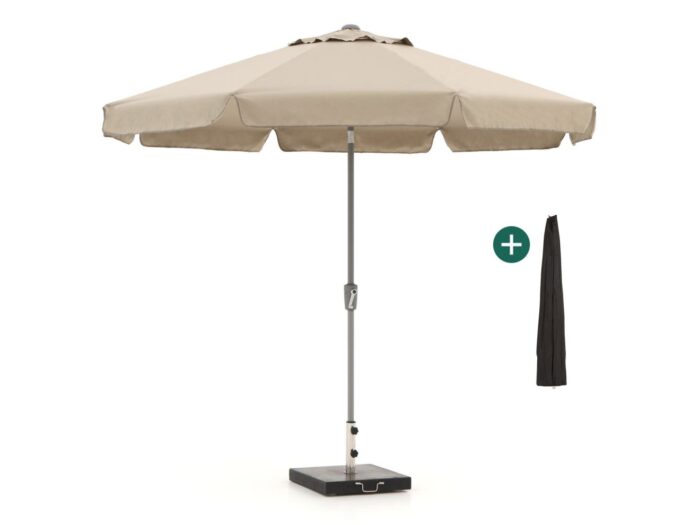 Shadowline Aruba parasol ø 300cm Laagste prijsgarantie! – Taupe