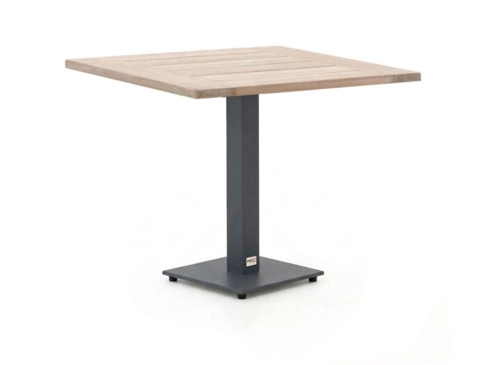Forza Furniture Forza Orta tuintafel 80x80x75cm Laagste prijsgarantie! – Grijs