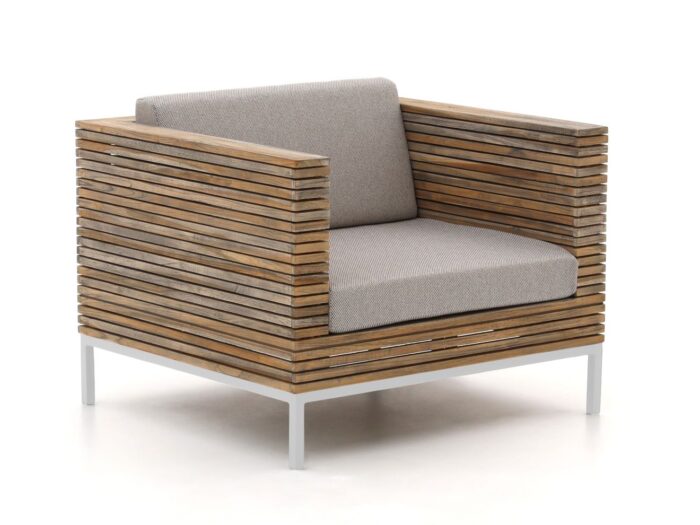 ROUGH Furniture ROUGH-D lounge tuinstoel – Bruin