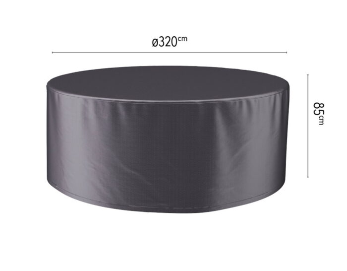 Aerocover Hoes tuinmeubel 320 x 85 cm – grijs