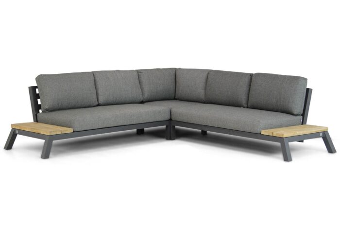4 Seasons Outdoor Empire platform loungeset 3-delig – Grijs-antraciet
