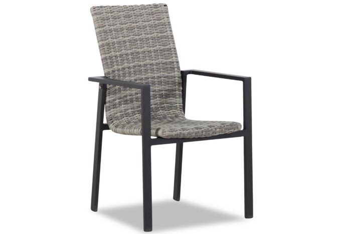 Lifestyle Garden Furniture Upton dining tuinstoel stapelbaar – Grijs-antraciet