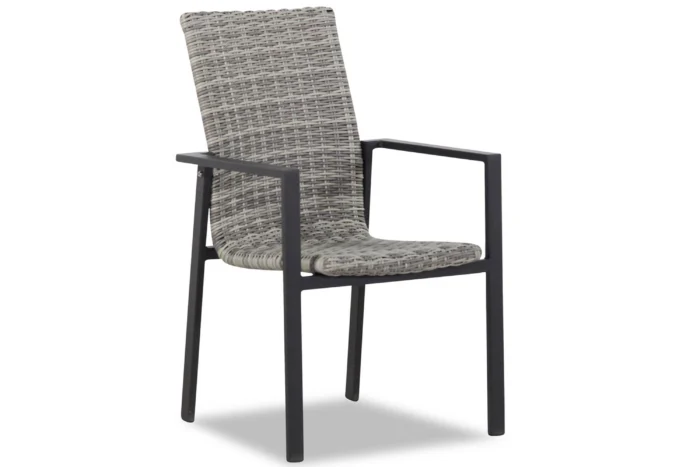 Lifestyle Garden Furniture Upton dining tuinstoel stapelbaar - Grijs-antraciet