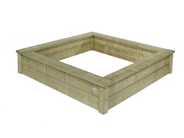 Talen buitenmeubelen Zandbak 150x150cm, zonder deksel