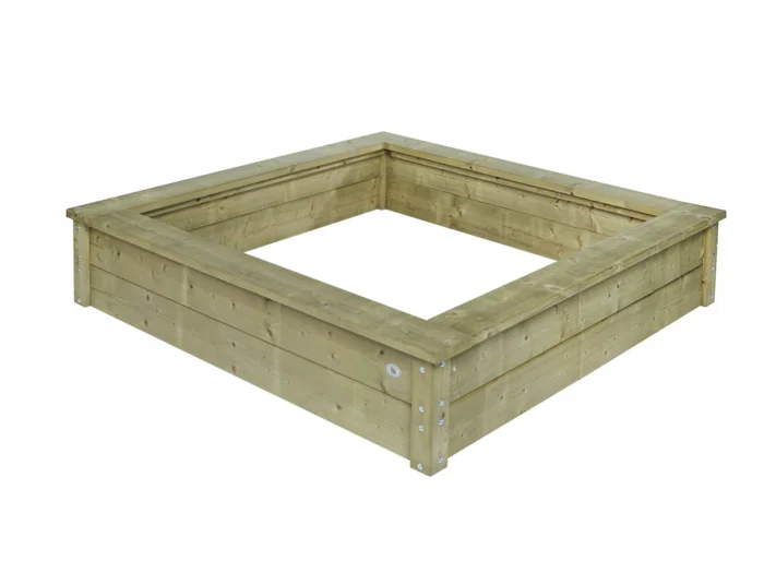 Talen buitenmeubelen Zandbak 150x150cm, zonder deksel
