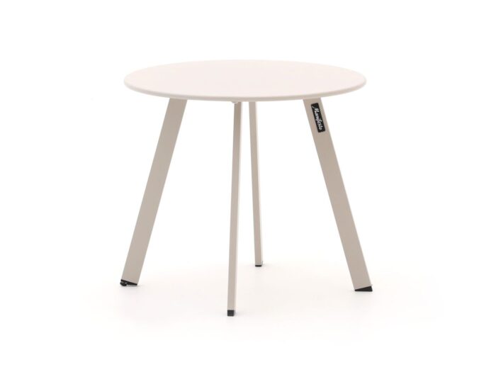 Manifesto Furniture Manifesto Bovezzo bijzet tuintafel ø 50cm (h:45cm) Laagste prijsgarantie! – Taupe