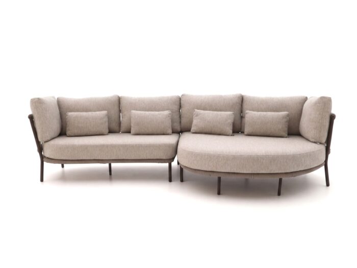 SUNS Bardi chaise longue loungeset 2-delig links Laagste prijsgarantie! – Taupe