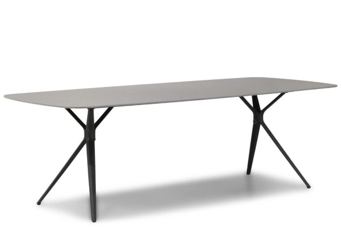 Coco Valerio dining tuintafel 240 x 100 cm – Grijs-antraciet