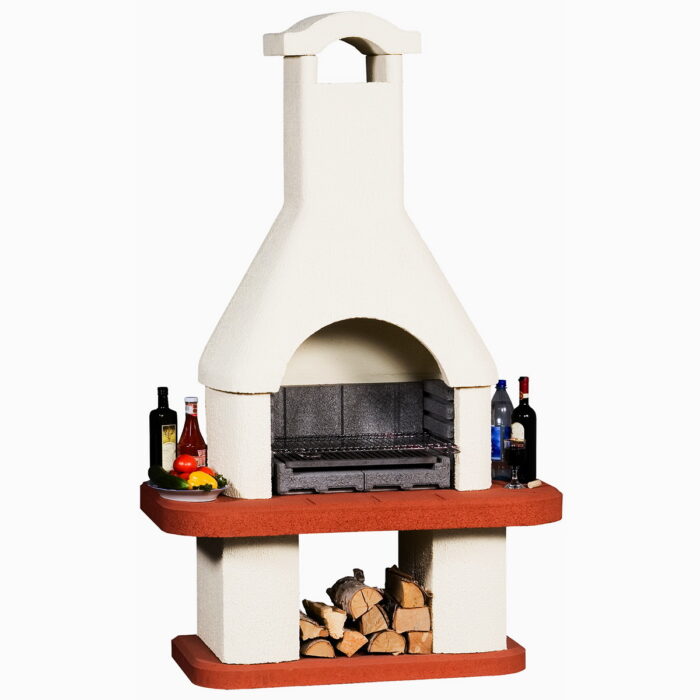 Barbecue beton houtskool bbq New Mexican nr.11 (195x120x60cm/375kg)