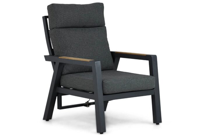 Lifestyle Garden Furniture Marseille lounge tuinstoel – Grijs-antraciet