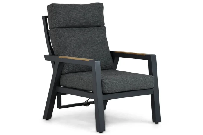 Lifestyle Garden Furniture Marseille lounge tuinstoel - Grijs-antraciet