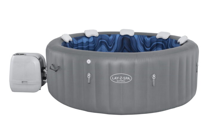 Bestway Lay-Z-Spa Santorini hydrojet pro 7 grijs