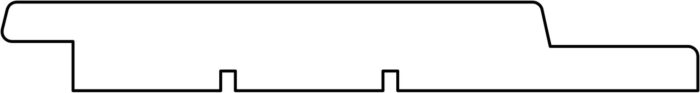 Tuindeco Channelsiding douglas 1,8×14,2×400 cm – hout