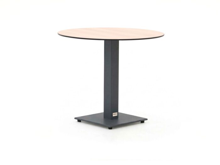 Forza Furniture Forza Orta tuintafel ø80cm (h:73cm) Laagste prijsgarantie! – Grijs