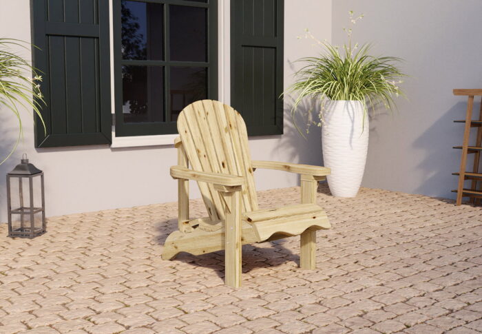 Tuindeco Loungestoel Miami – hout