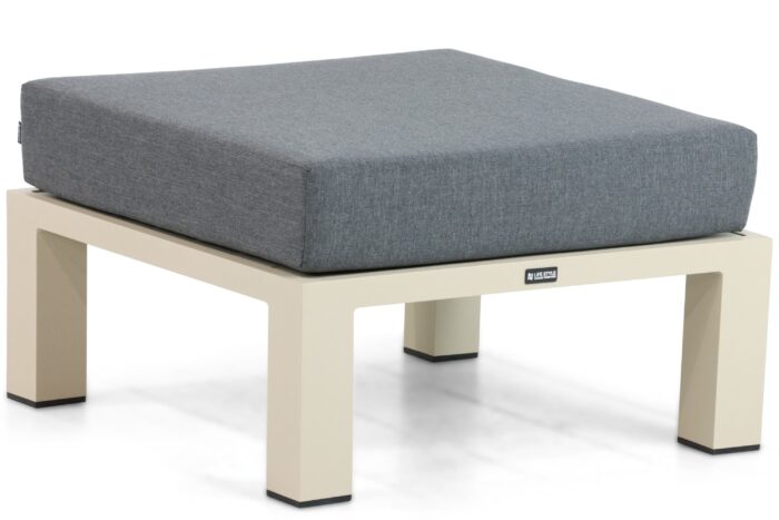 Lifestyle Garden Furniture Luca lounge voetenbank – Taupe-naturel-bruin