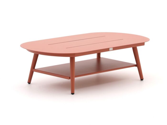 Bellagio tuinmeubelen Bellagio Valli lounge tuintafel 110x60x31cm Laagste prijsgarantie! – Rood