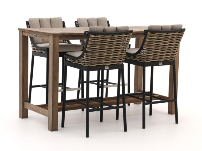 Apple Bee Milou/ROUGH-X 180cm barset 5-delig Laagste prijsgarantie! – Zwart
