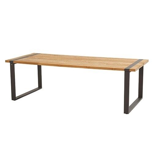4so Alto dining tuintafel 240×100 cm tuinmeubel – tweekleurig