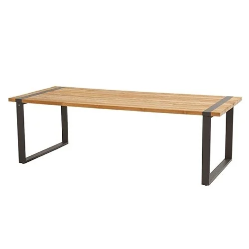 4so Alto dining tuintafel 240x100 cm tuinmeubel - tweekleurig