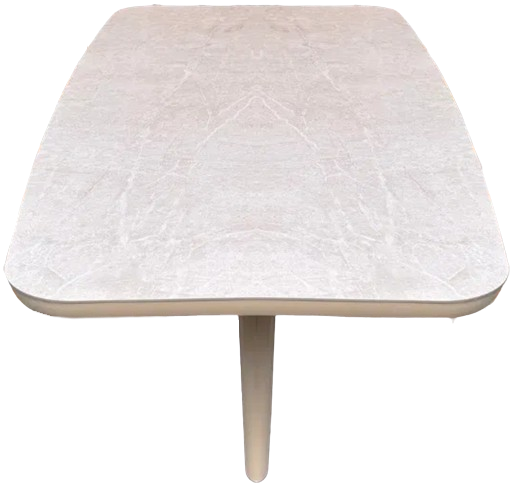 Driesprong collection Boat dining tafel 240 x 110 x 74 cm kunstplant bloem