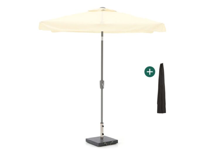 Shadowline Aruba parasol 210x150cm Laagste prijsgarantie! – Wit