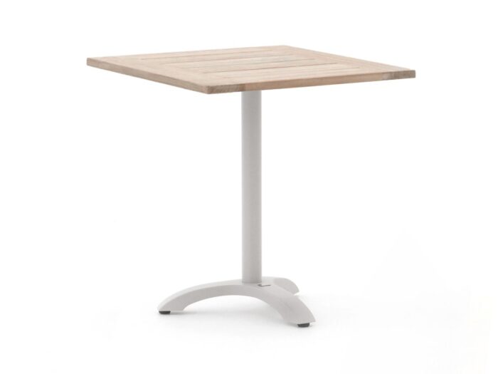 Bellagio tuinmeubelen Bellagio Lisio tuintafel 80x80x75cm Laagste prijsgarantie! – Wit