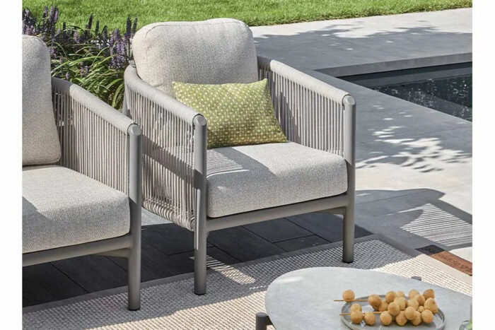 Apple Bee | Bora Loungestoel | Taupe