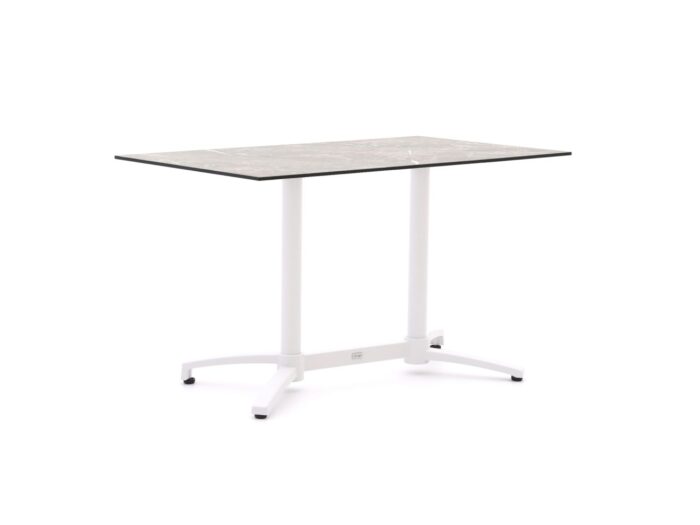 Bellagio tuinmeubelen Bellagio Canzo klaptafel 120x70x73cm Laagste prijsgarantie! – Wit