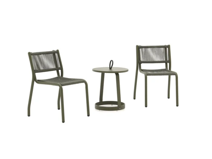 Manifesto Furniture Misurina/Salemi balkonset 3-delig stapelbaar - Groen