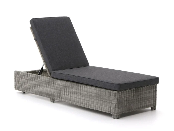 Intenso Furniture Carpino ligbed met wiel - Grijs