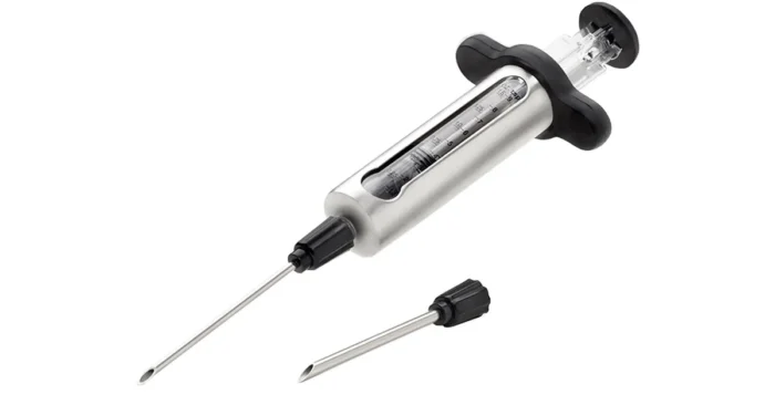 Napoleon | Marinade Injectiespuit | Set met 2 Naalden | RVS