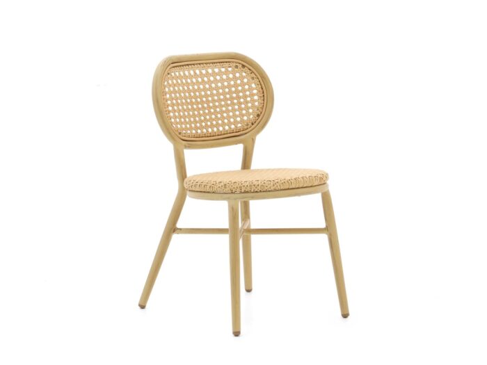Forza Furniture Forza Idrea dining tuinstoel stapelbaar Laagste prijsgarantie! – Taupe