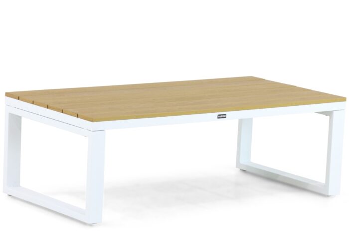 Lifestyle Garden Furniture Bilbao loungetafel rechthoek – Wit