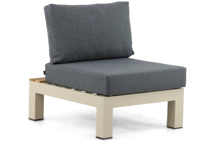 Lifestyle Garden Furniture Vittoria midden module – Taupe-naturel-bruin