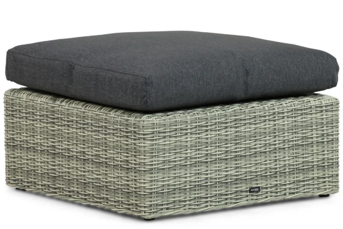 Garden Collections Comodo lounge voetenbank - Grijs-antraciet