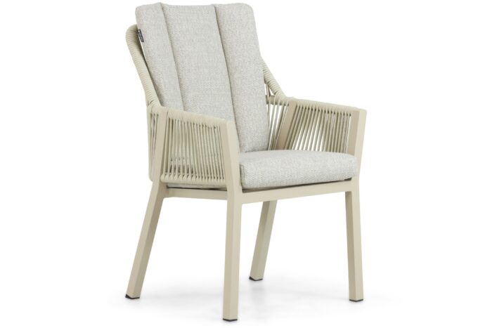 Lifestyle Garden Furniture Verona dining tuinstoel – Taupe-naturel-bruin
