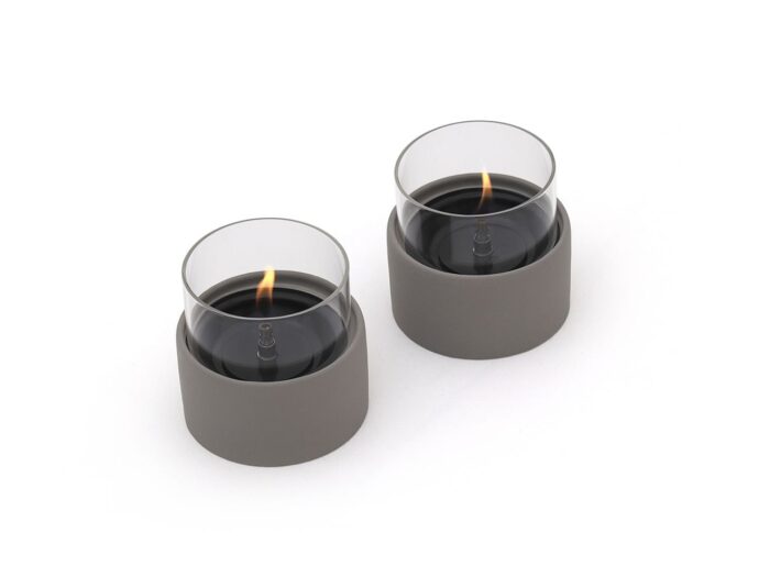 Tenderflame Breeze 10 sfeerlicht ø11cm (h:10,7cm) Laagste prijsgarantie! – Grijs
