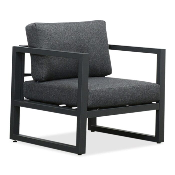 LUX outdoor living Cordoba loungestoel tuin | aluminium | antraciet