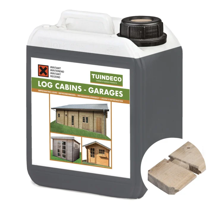 Tuindeco Impregneervloeistof zilvergrijs 2,5 liter - hout