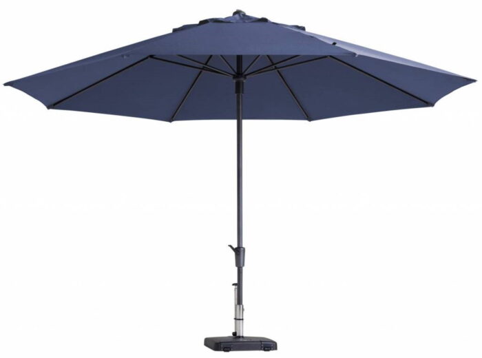 Madison Stokparasol Timor dia. 400 cm safier blauw zonwering