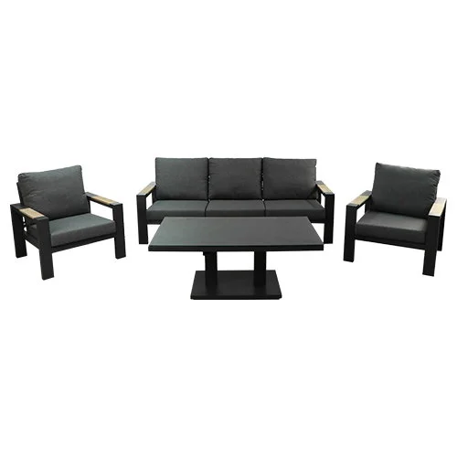 Buitengewoon de boet Benton Sofa Loungeset Antraciet