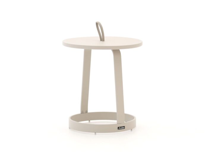 Manifesto Furniture Manifesto Salemi bijzet tuintafel ø47 (h:52,5cm) Laagste prijsgarantie! – Taupe