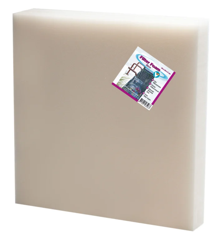 Vt Filter schuimpak 50x50x5 cm wit Velda