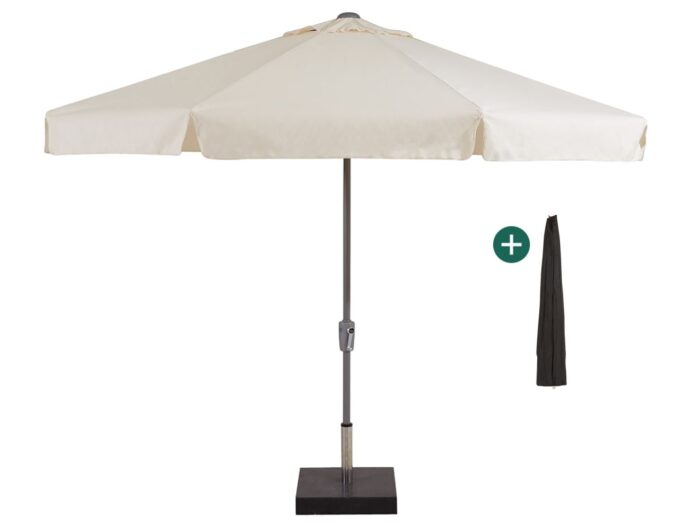 Shadowline Aruba parasol ø 300cm Laagste prijsgarantie! – Wit