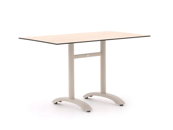 Bellagio tuinmeubelen Lisio tuintafel 140x80x73cm - Taupe